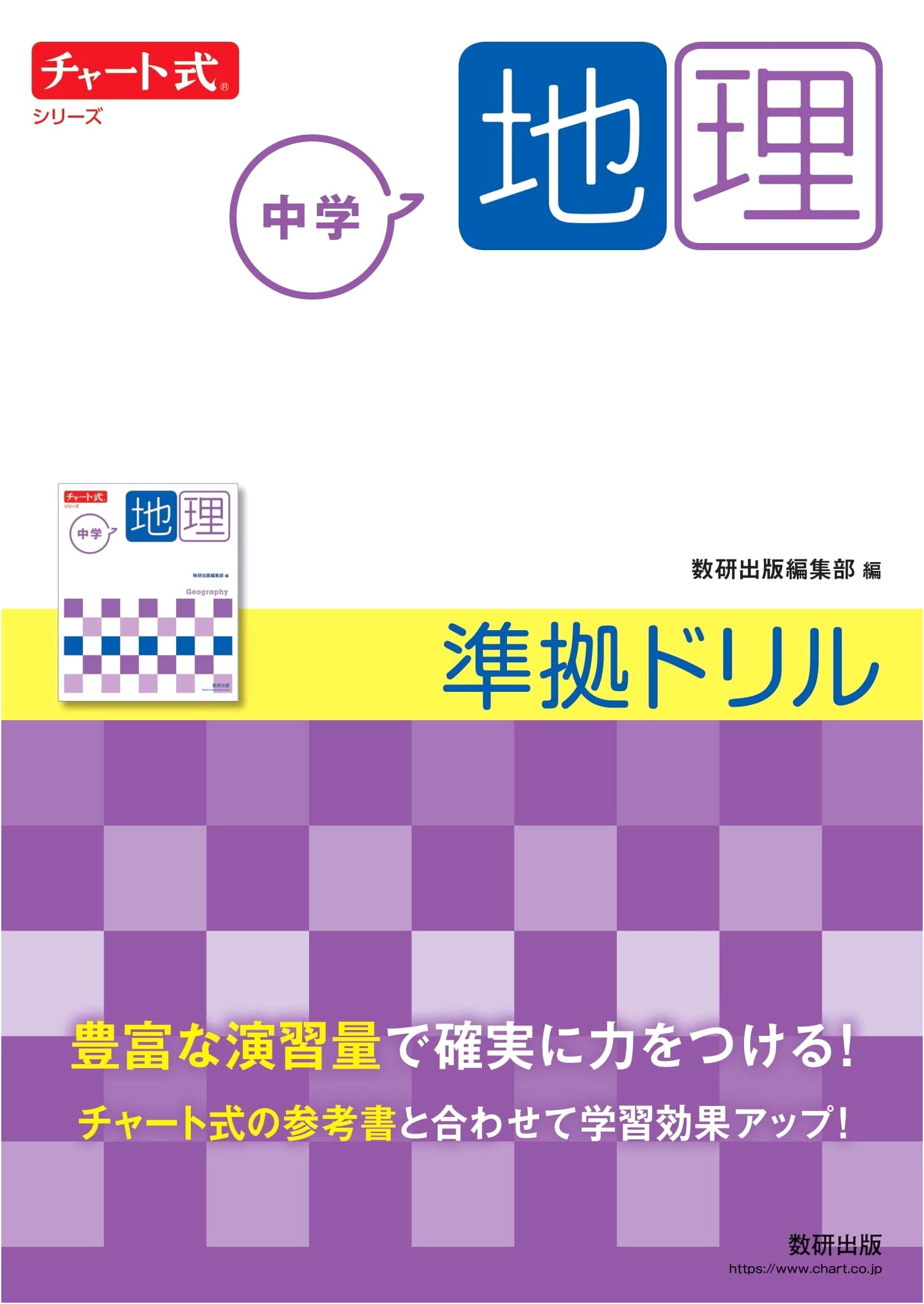 Chart Method Series: Middle School Geography Standard Drill Workbook
