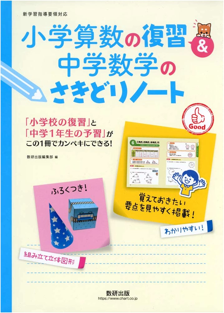 Elementary Arithmetic Review & Junior High Math Preview Notebook