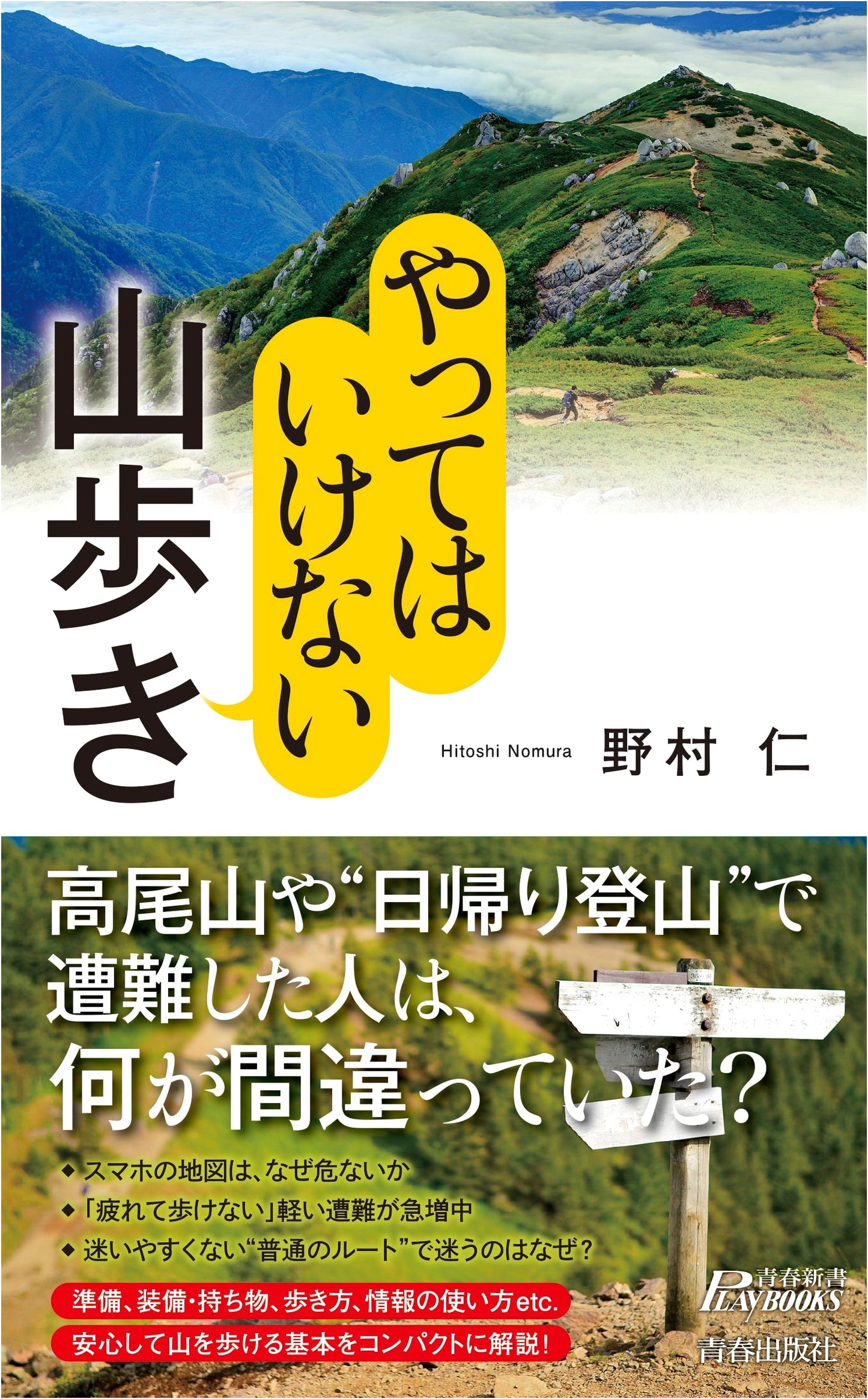 Mountain Hiking Mistakes You Shouldn't Make (Seishun Shinsho Playbooks)
