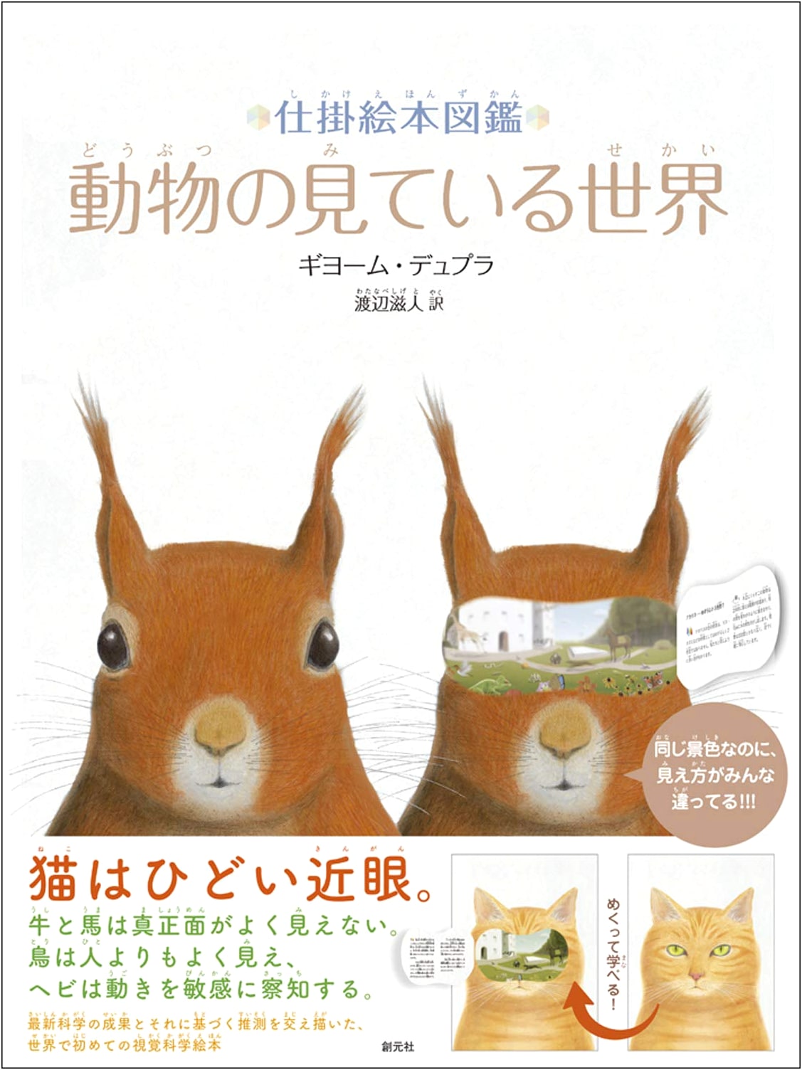 The World Animals See: A Pop-up Picture Book Encyclopedia