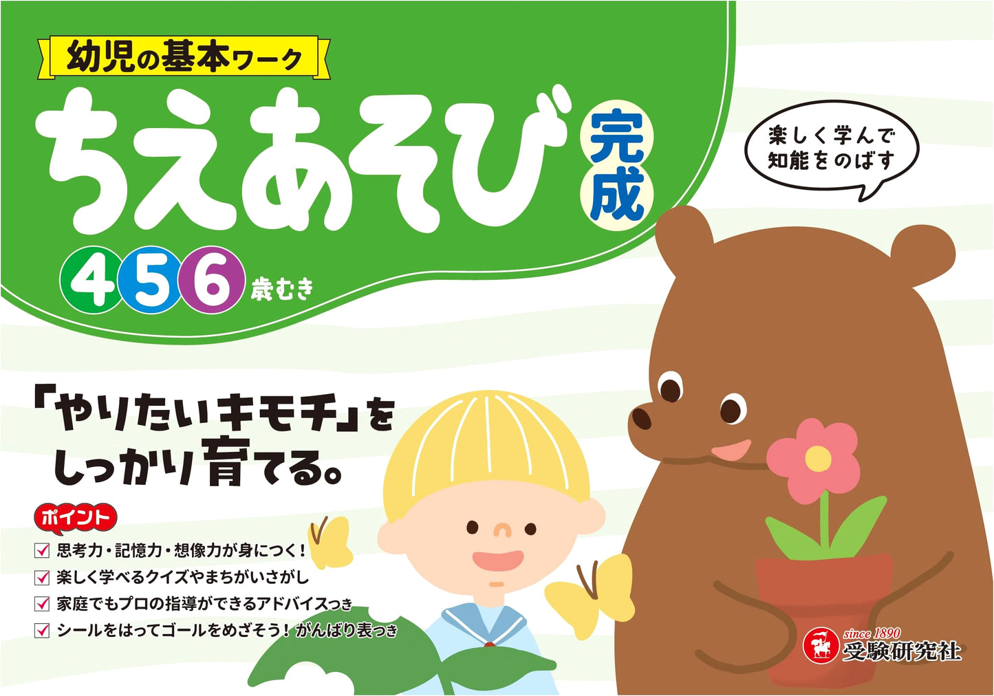 Basic Workbook for Young Children: Brain Teasers by Juken Kenkyusha