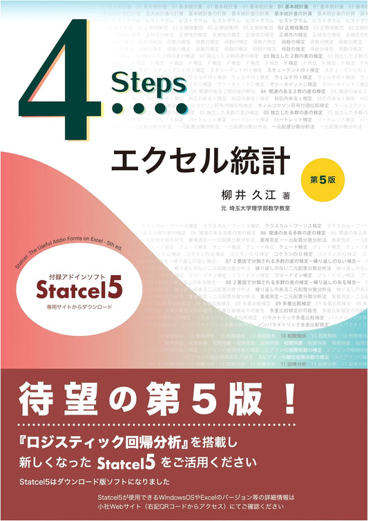 4 Steps Excel Statistics: 5th Edition