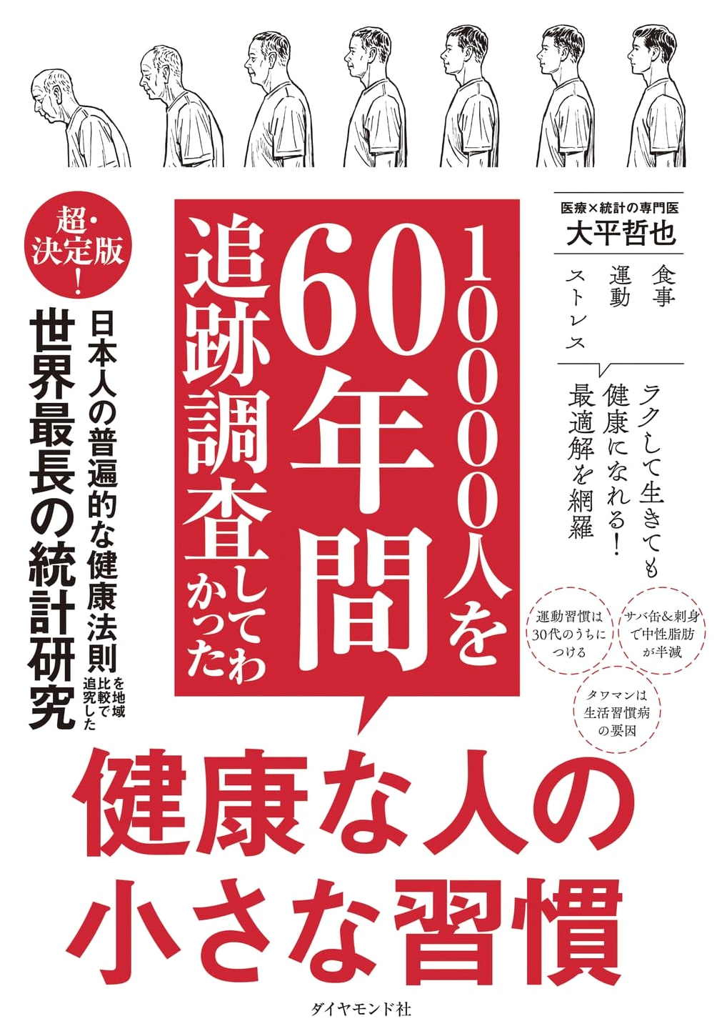 Healthy Habits: A 60-Year Study of 10,000 People by Tetsuya Ohira