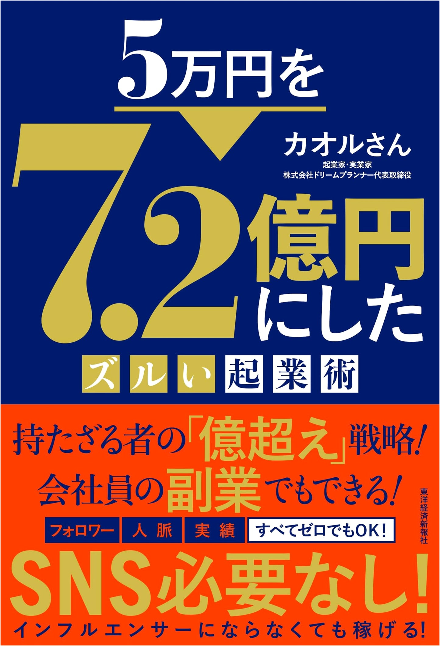 The Cunning Entrepreneur's Art: Turning ¥50,000 into ¥720 Million