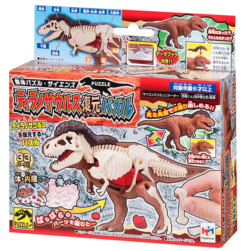 Tyrannosaurus: Reconstruction Puzzle Encyclopedia