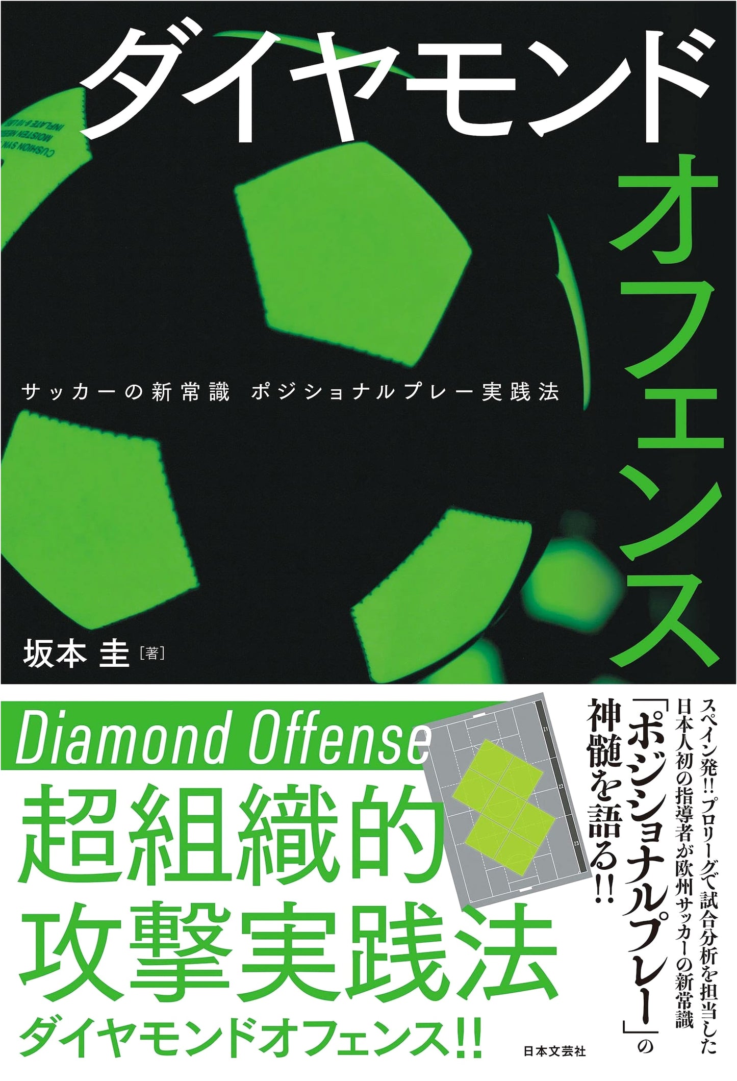 Diamond Offense: New Soccer Common Sense - Positional Play Practical Method