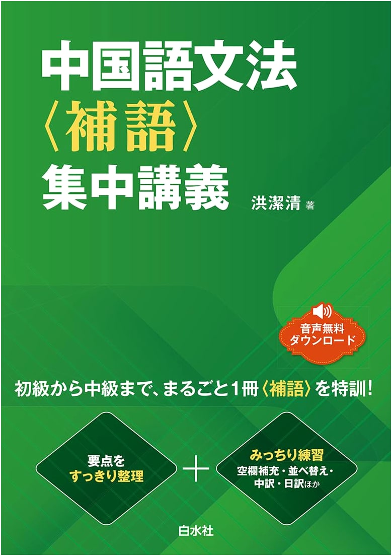 Intensive Lectures on Chinese Grammar: Focusing on Complements