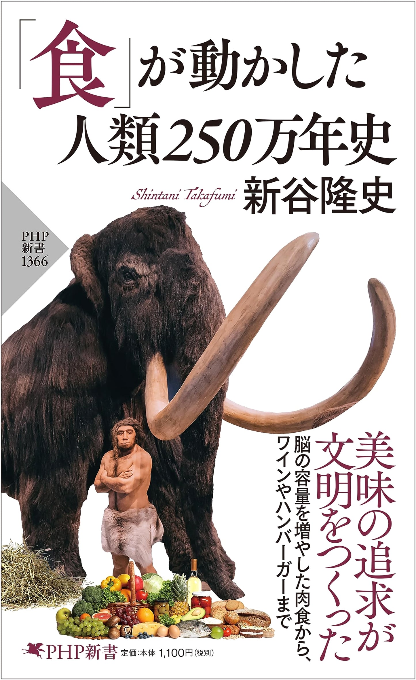 The 2.5 Million Year History of Humanity Driven by Food