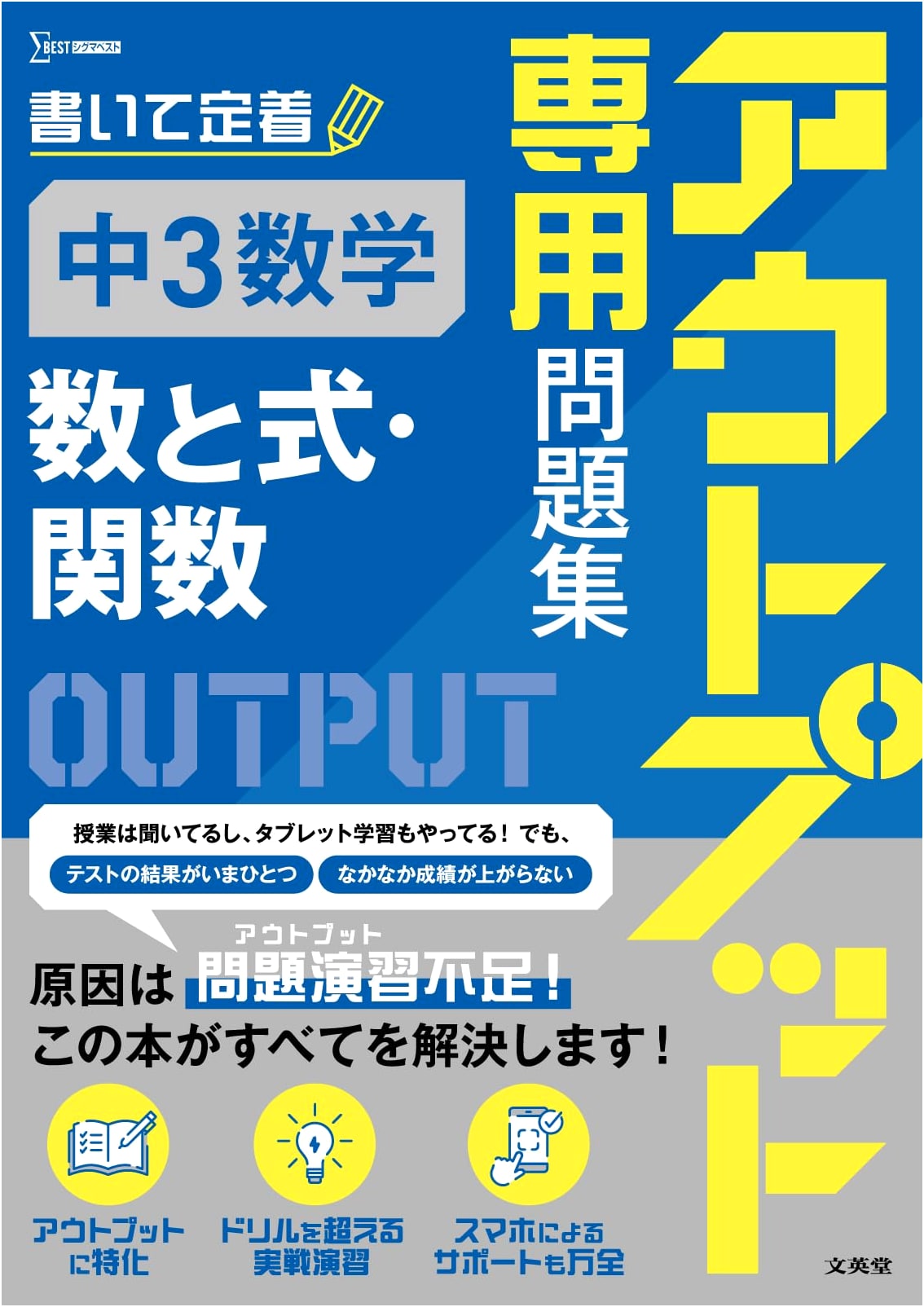 Output-Focused Workbook: Junior High 3rd Grade Math [Numbers, Expressions, Functions]