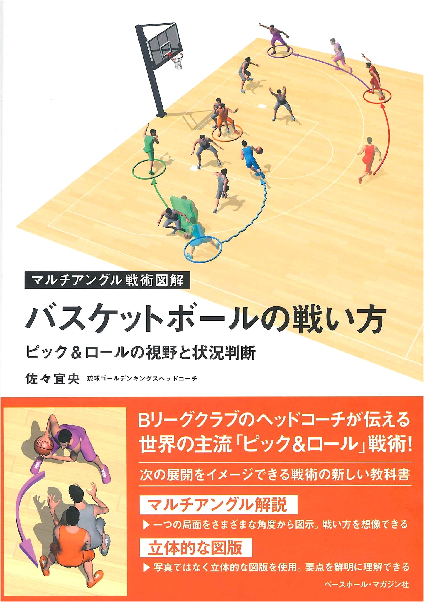 Basketball Tactics: Pick & Roll Vision & Situational Judgment (Multi-Angle Tactical Diagrams)