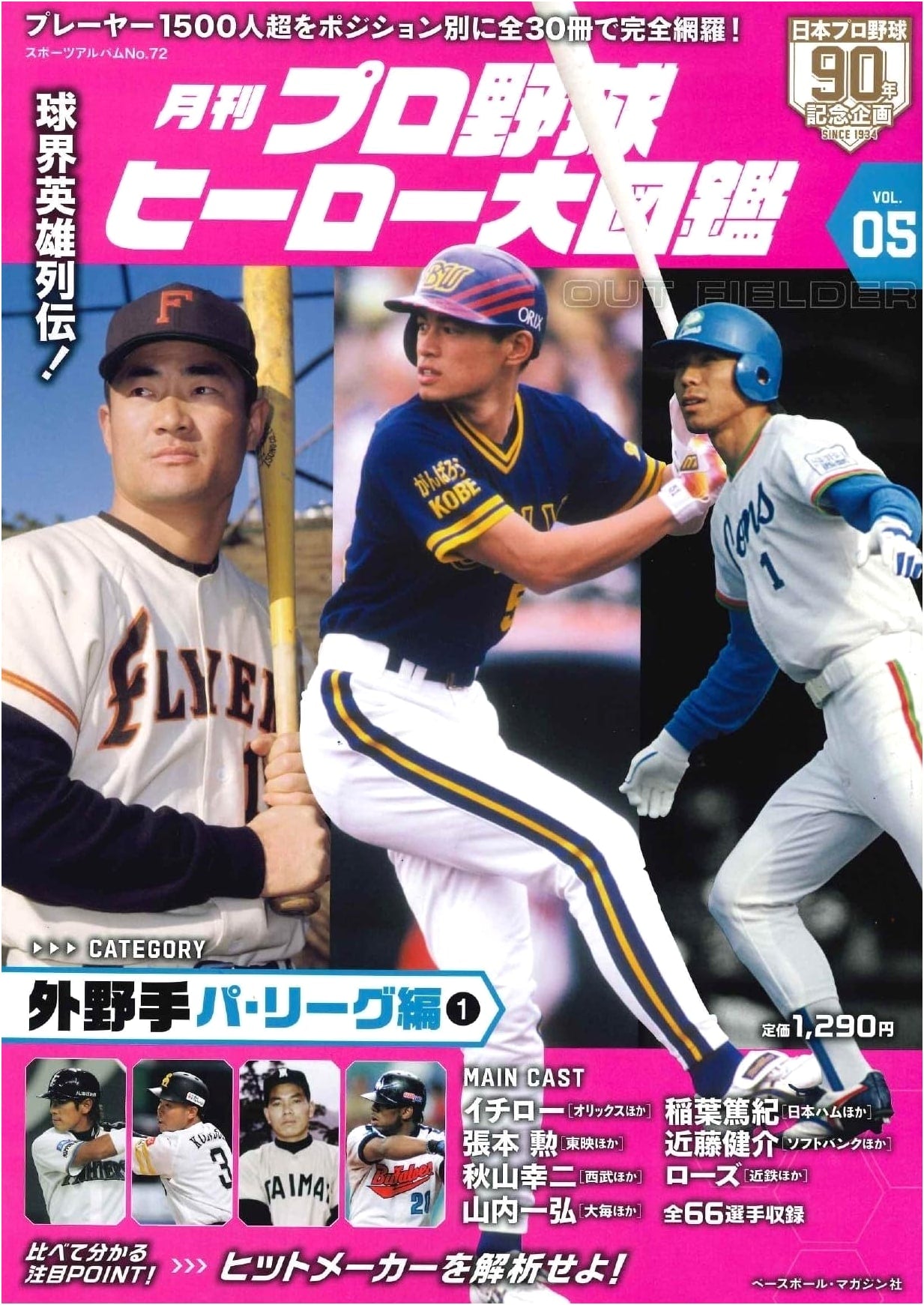Japanese Pro Baseball Heroes: The Grand Pictorial Album, Vol. 5