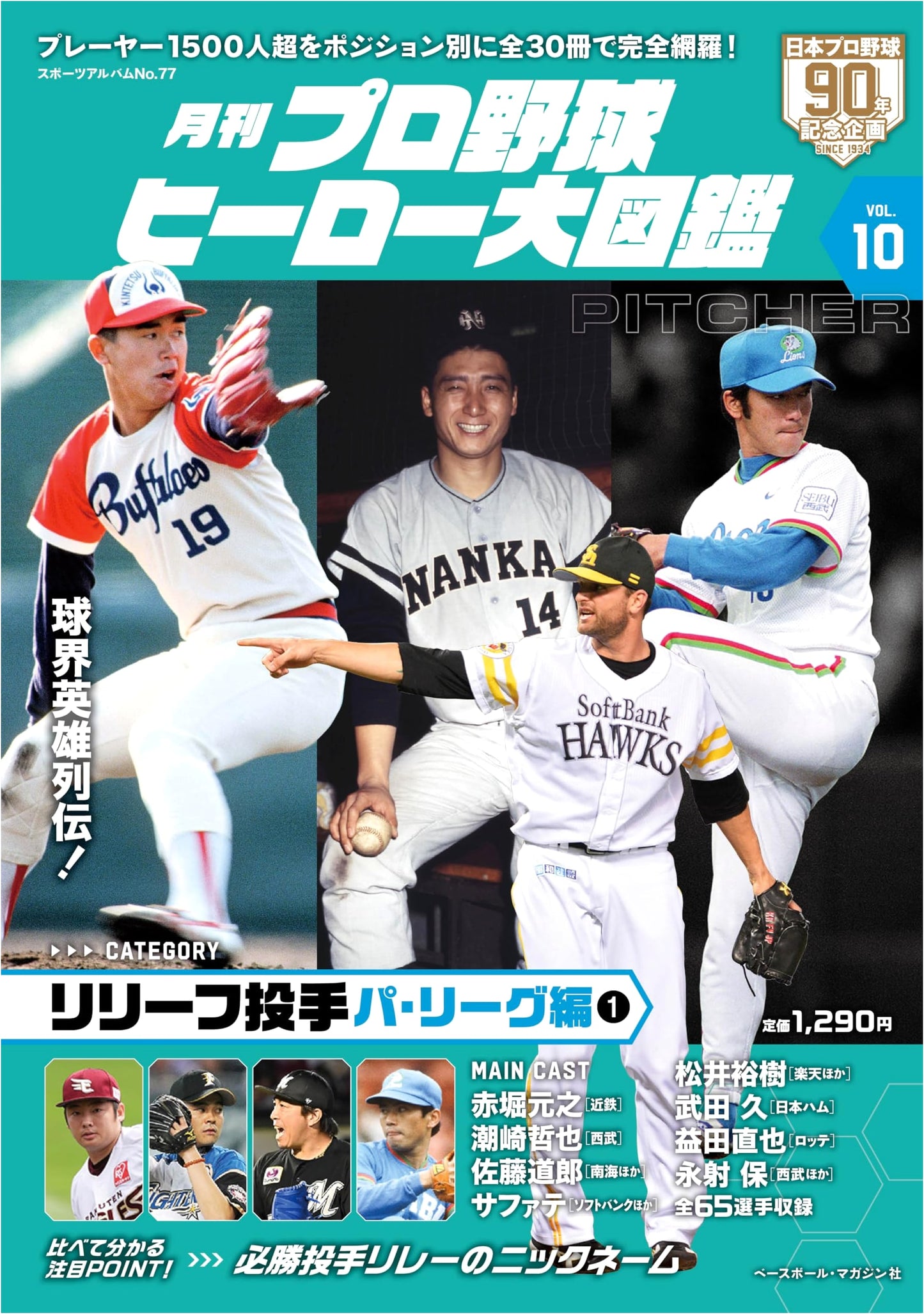 Professional Baseball Heroes: Grand Visual Guide Vol. 10 (Sports Album)