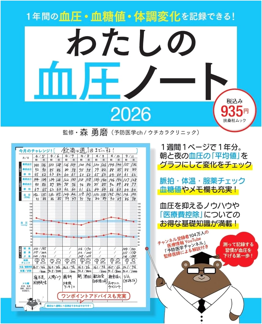 My Blood Pressure Notebook 2026