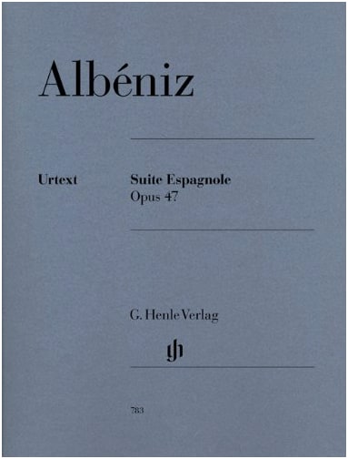 Albeniz: Spanish Suite Op. 47, Henle Urtext Edition