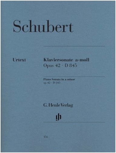Schubert: Piano Sonata in A Minor, Op. 42 D 845 - Henle Urtext Edition