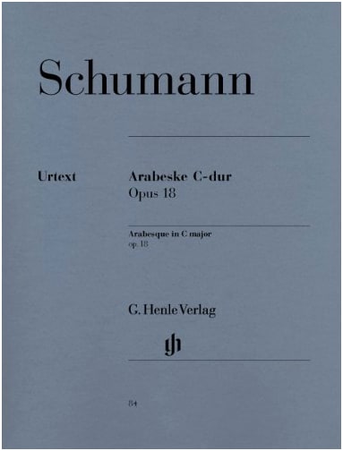 Schumann: Arabeske in C Major Op. 18 / Henle Urtext Edition