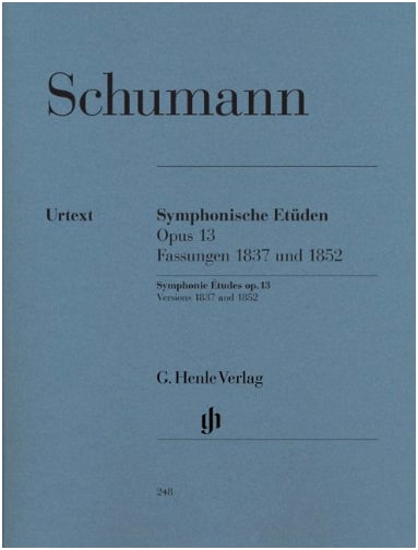 Schumann: Symphonic Etudes Op. 13 - Henle Urtext Edition (2007 Revised)
