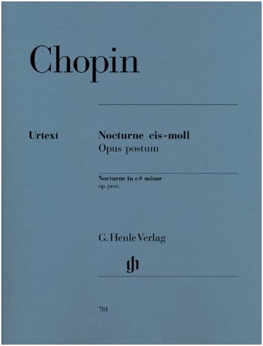 Chopin: Nocturne in C-sharp Minor (Op. posth.) - Henle Urtext Edition