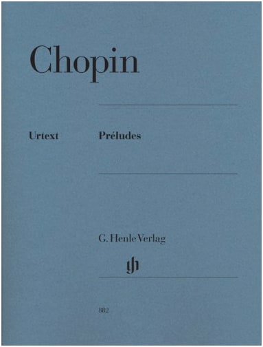 Chopin: Preludes - Henle Urtext Edition (2007 Revised)