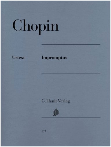 Chopin: Impromptus / Henle Urtext Edition