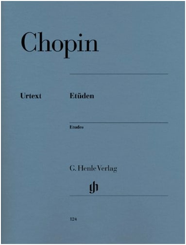 Chopin: Complete Etudes Op.10, Op.25 & Three New Etudes - Henle Urtext Edition