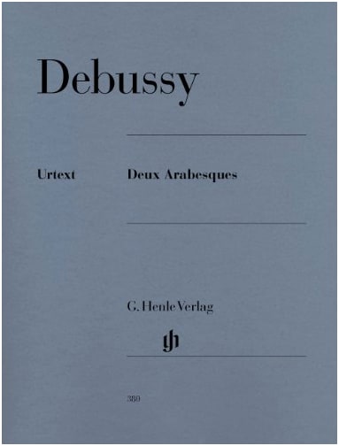 Debussy: Arabesque - Urtext Edition from Henle Verlag