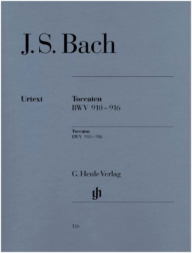 J.S. Bach: Toccata Collection BWV 910-916 / Henle Urtext Edition