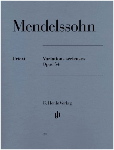 Mendelssohn: Strict Variations Op. 54 - Henle Urtext Edition