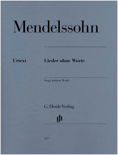 Mendelssohn: Songs Without Words - G. Henle Urtext Edition