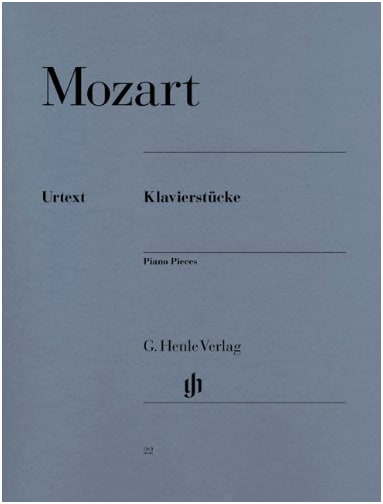 Mozart: Piano Pieces Collection / Henle Urtext Edition (2006 Revised Edition)