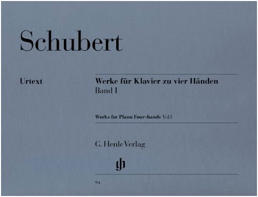 Franz Schubert: Piano Duet Works, Volume 1 - Henle Urtext Edition