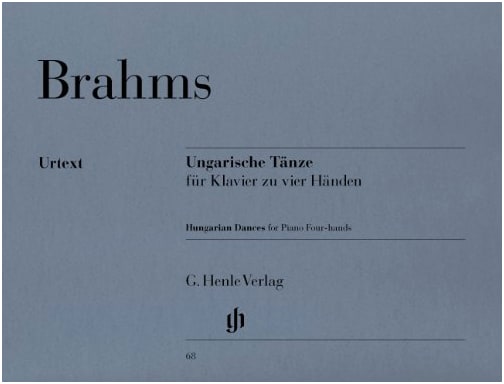 Johannes Brahms: Hungarian Dances / Henle Urtext Edition