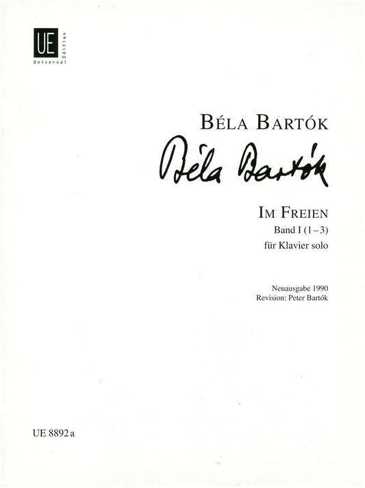 Bartók: Out of Doors, Volume 1 (Nos. 1-3) for Piano Solo