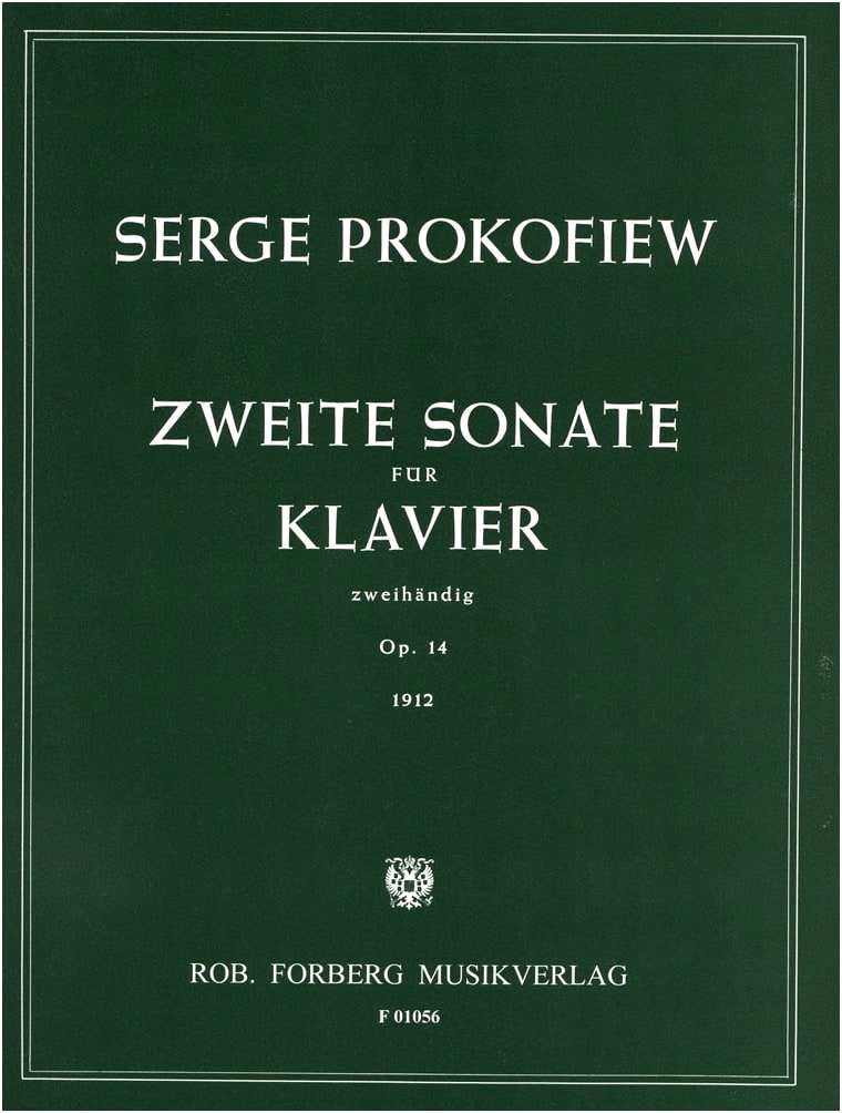Prokofiev: Piano Sonata No. 2 in D Minor, Op. 14 / Forberg Edition