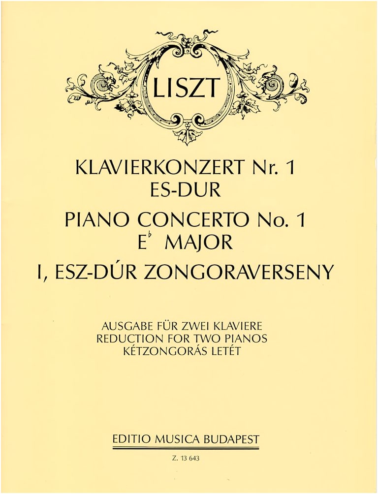 Liszt: Piano Concerto No. 1 in E-flat Major / Musica Budapest - Two-Piano Arrangement