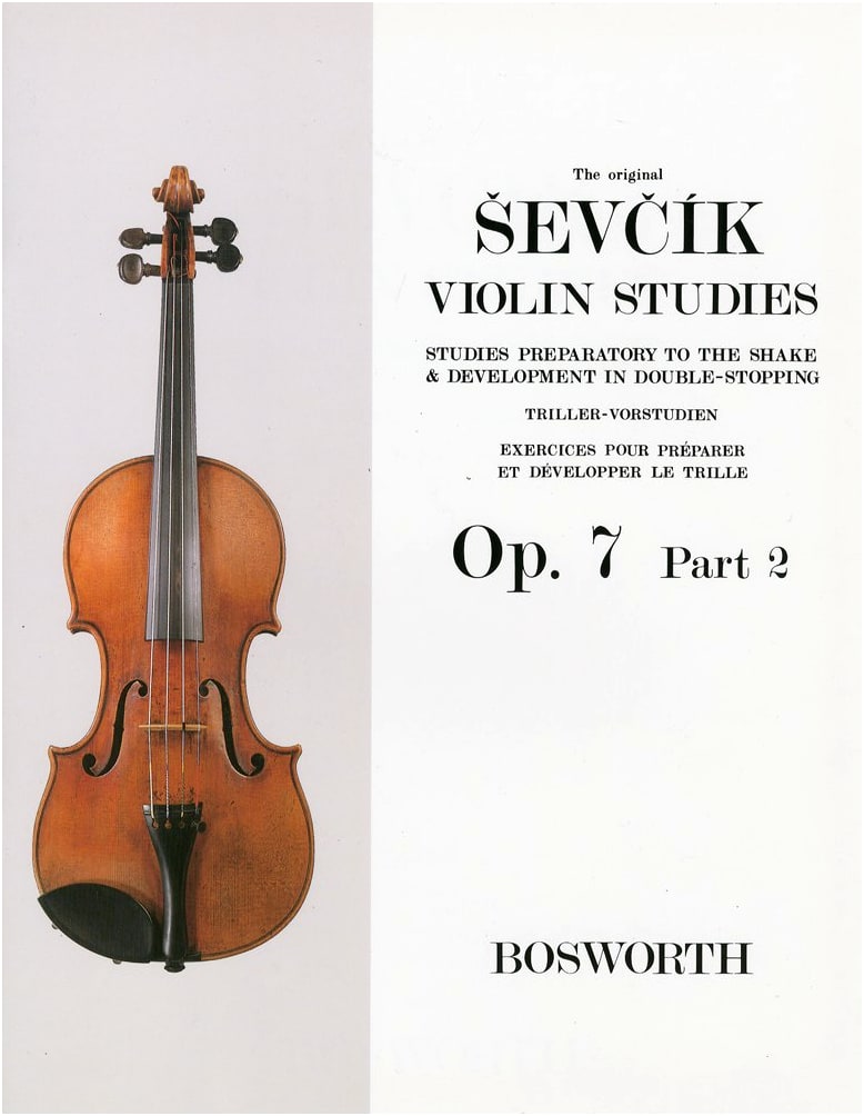 Sevcik: Preliminary Exercises in Trills & Double Stops, Op. 7 Part 2 (Violin Method)