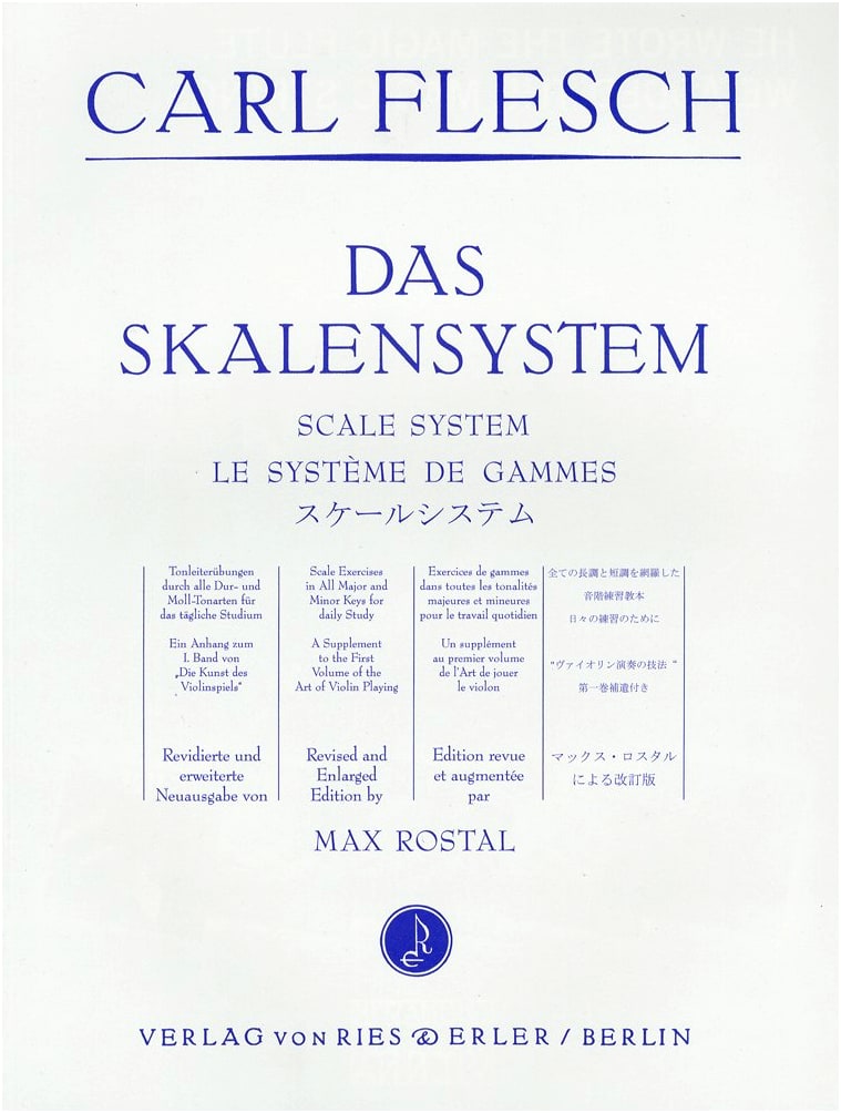 Fresh: Scale Studies Violin Textbook by Ries & Erler
