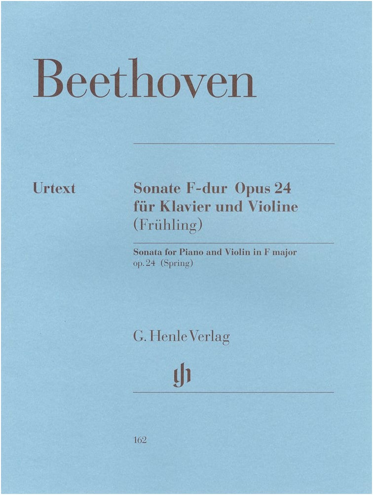 Beethoven: Violin Sonata No. 5 "Spring" in F Major, Op. 24 - Henle Urtext Edition