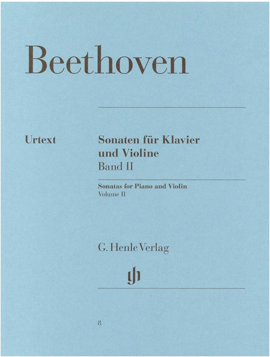 Beethoven: Violin Sonatas Vol. 2 (Op.30/1-3, 47, 96) - Henle Urtext Score