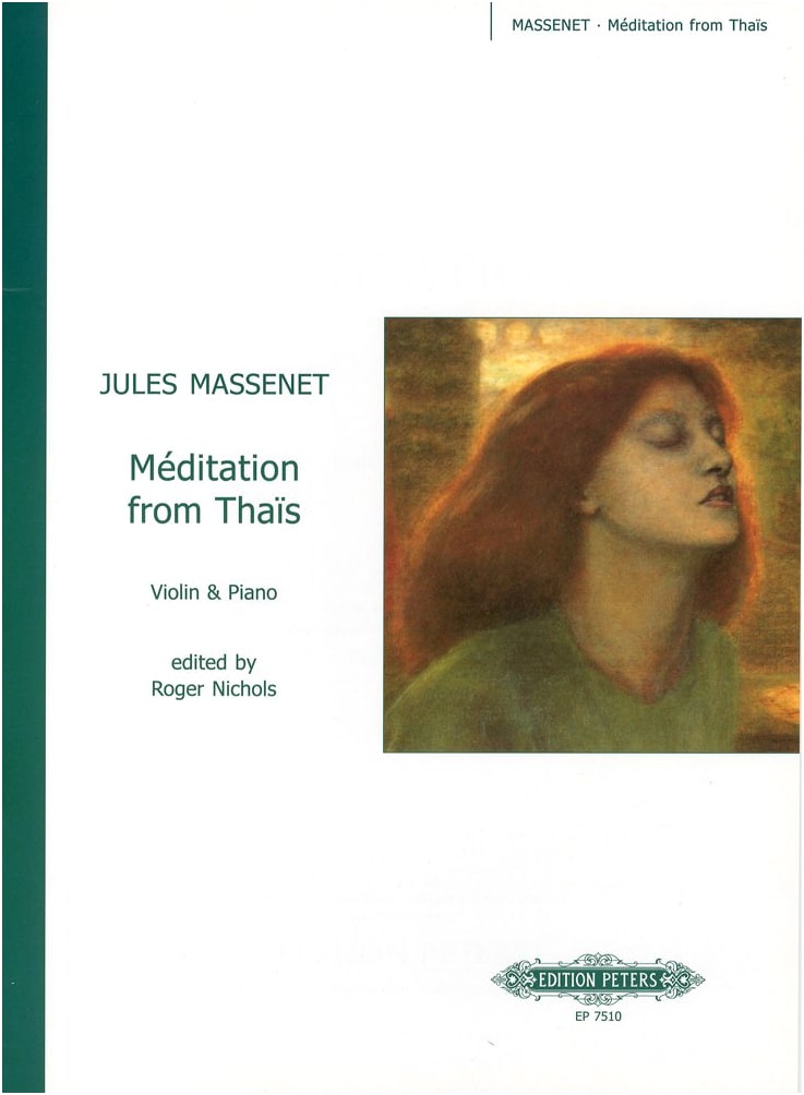 Jules Massenet: Thaïs Meditation - Violin Solo Sheet Music with Piano