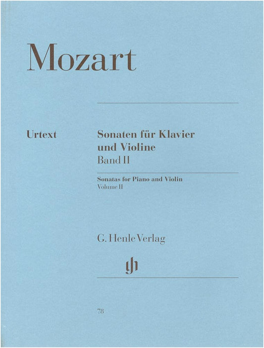Mozart: Violin Sonatas, Vol. 2 (KV 376, 296, 377-380) - Henle Urtext Edition