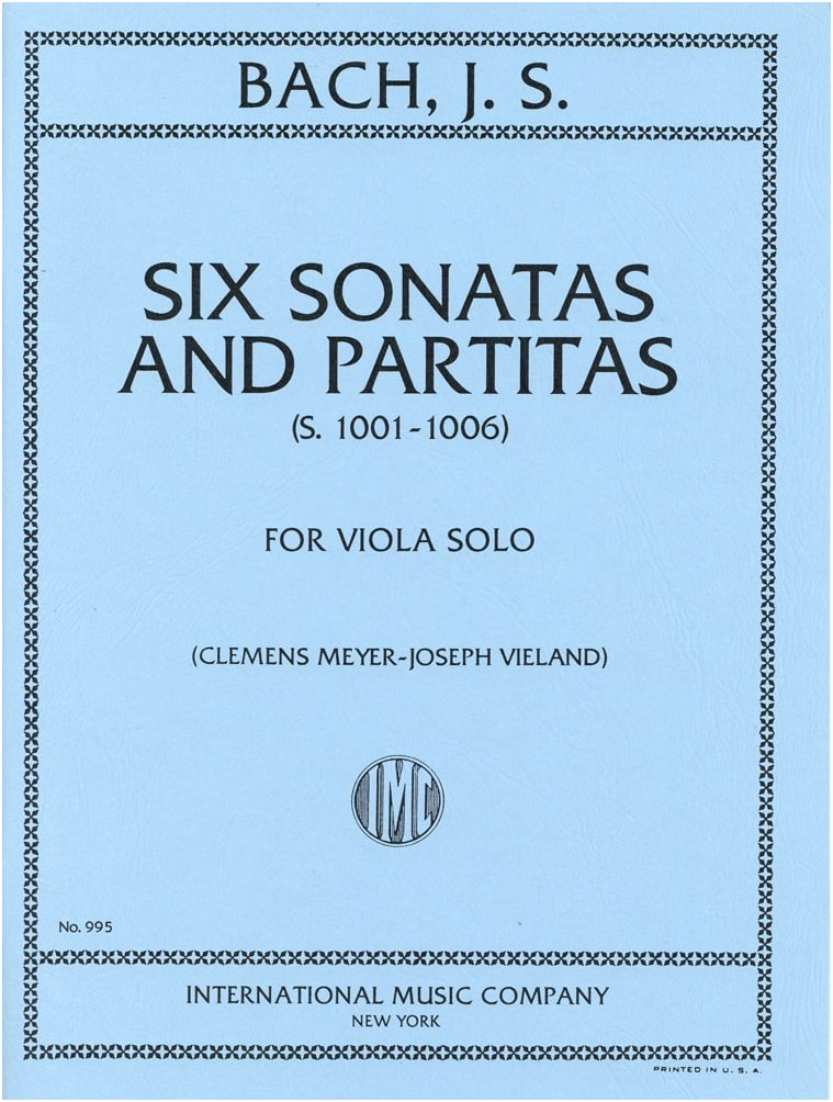 Bach, J. S.: Sonatas and Partitas for Solo Violin / Arrangements for Solo Viola