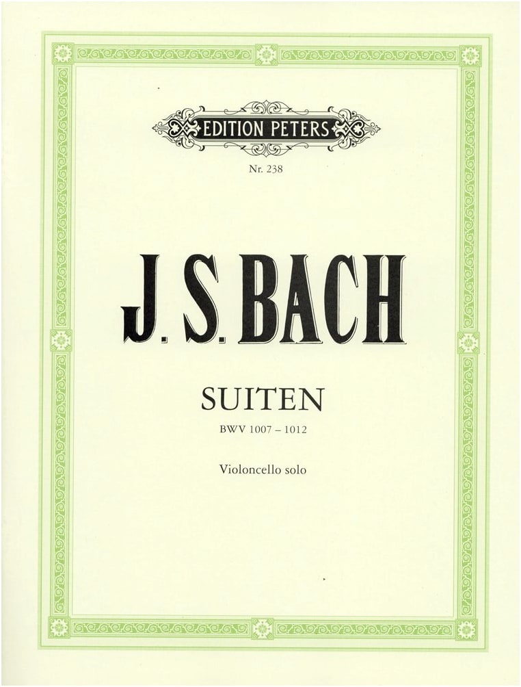 Bach: Cello Suites BWV 1007-1012 by Peters Edition