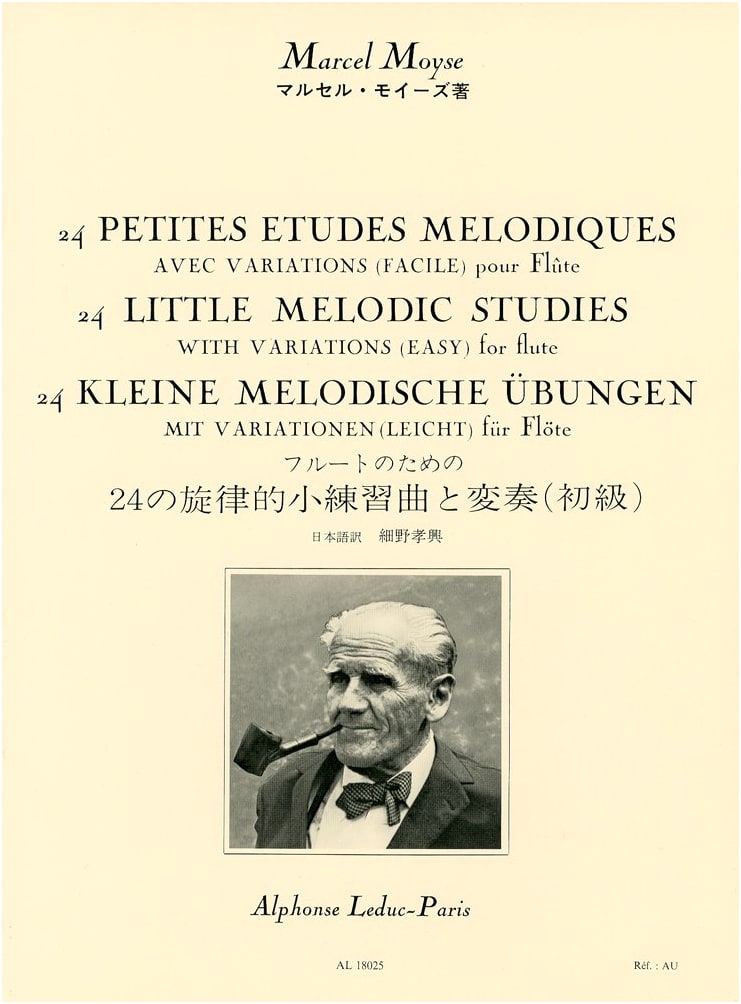 Marcel Moyse: 24 Melodious Studies for Flute