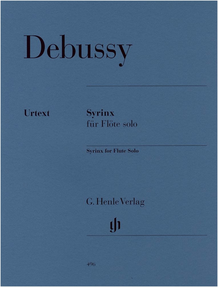 Debussy: Syrinx for Solo Flute (Pan's Flute) - Henle Urtext Edition