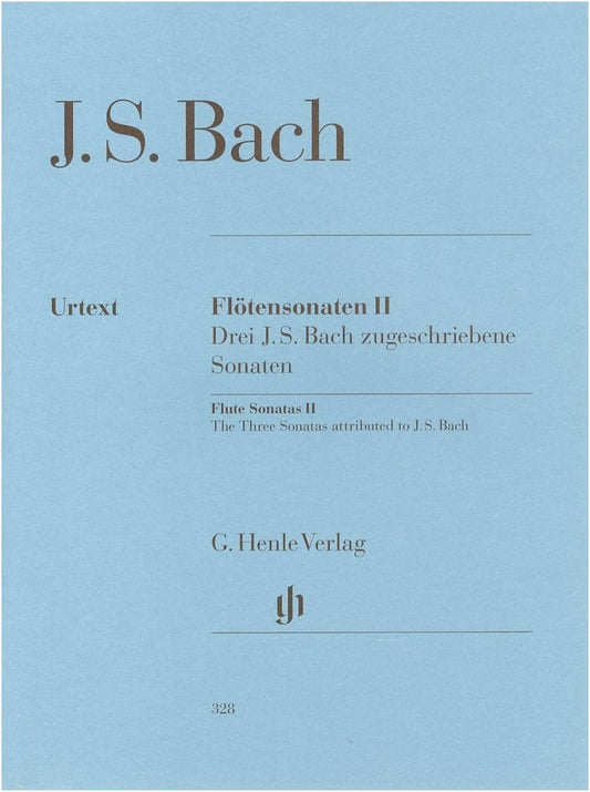 J. S. Bach: Flute Sonatas Collection, Vol. 2 (BWV 1033, 1031, 1020) - Henle Urtext Edition with Piano Accompaniment