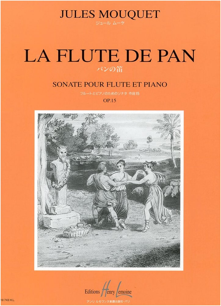 Mouquet: Flute Sonata Op. 15 'Pan's Flute' / Henri Lemoine / Piano Accompaniment