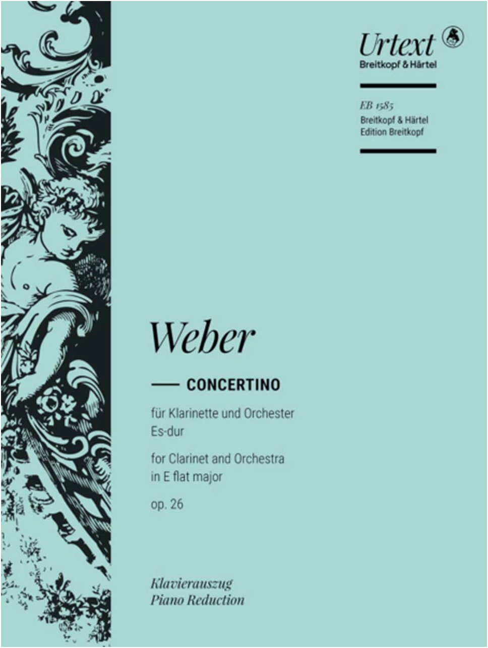 Weber: Clarinet Solo with Piano Accompaniment - Concertino in E-flat Major, Op. 26