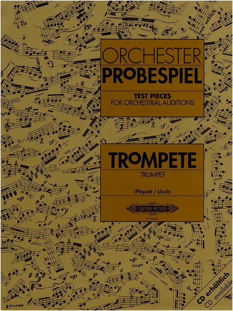 Orchestral Excerpts Etude Collection (German Orchestra Union Certified Exam): Trumpet