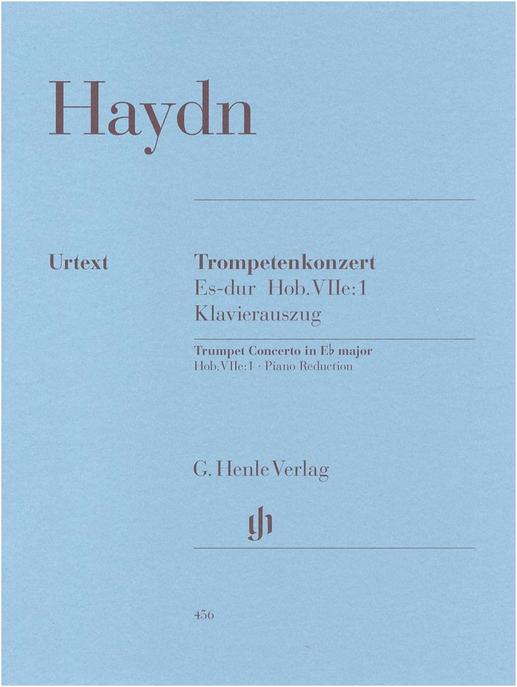 Haydn: Trumpet Concerto in E-flat Major Hob.VIIe/1 - Henle Urtext with Piano Accompaniment